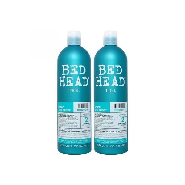 TIGI Bed Head level 2 recovery shampoo y acodicionador