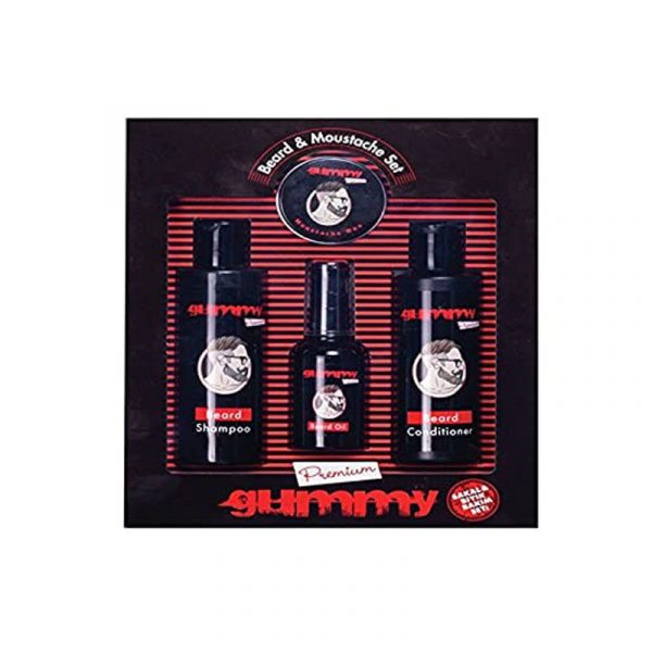 GUMMY Kit cuidado de barba y bigote